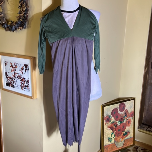 The WOLFMAN Universal Studios Costume Body suit + Rubber Mask Size Child S 4-6 - Picture 9 of 16